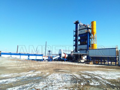 LB3000 asphalt plant （240t / h）, Samarkand, Uzbekistan, 2017